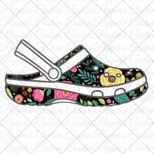 Plastic Clog, Flower