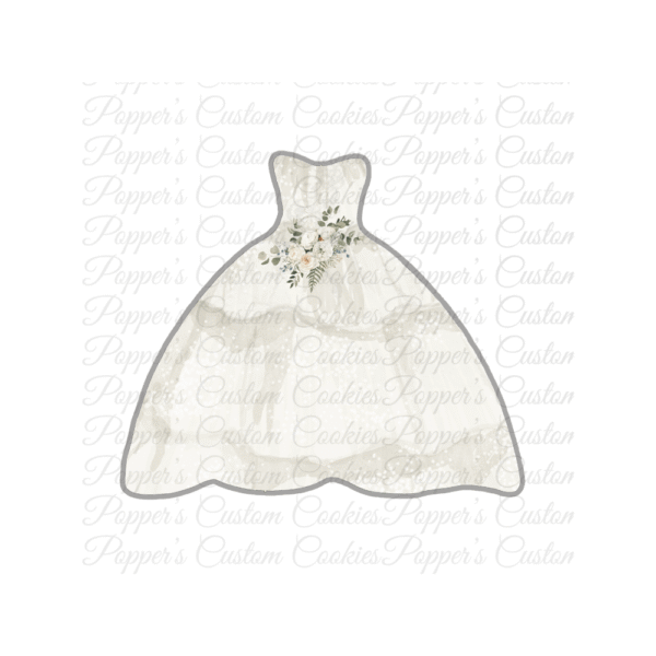 Dress, Wedding, 7