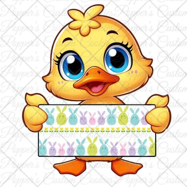 Duck With Sign, Bunnies
