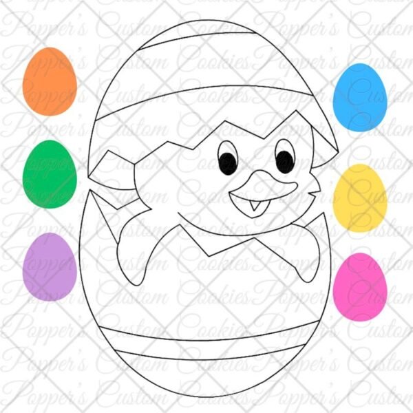 Easter PYO, Chick In Egg