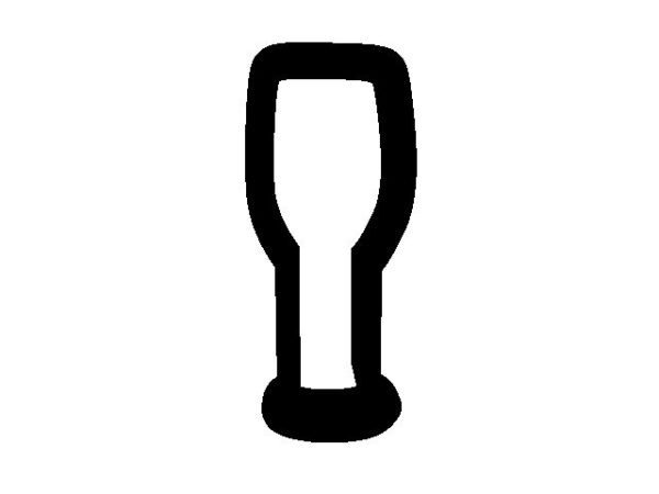 Champagne & Wine STL File, 3.5 inch