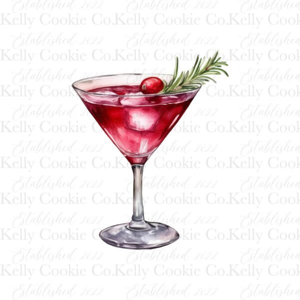 Cocktails, Holiday Cranberry Martini