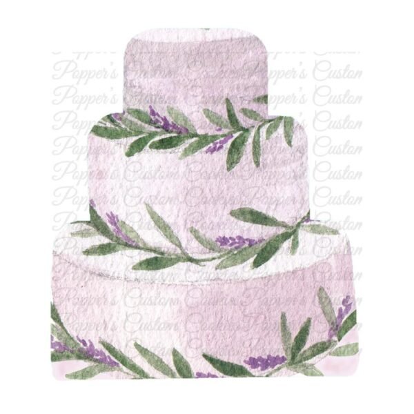 3 Layer Cake, AC, Wedding, Pink