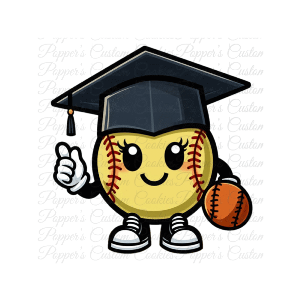 Softball, Graduation Cap