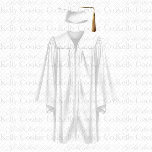 Cap & Gown Magic Template, Gold Tassel