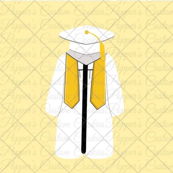 Graduation Cap & Gown Magic Template
