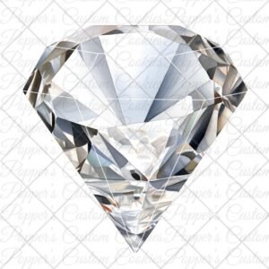Gem, Diamond, White
