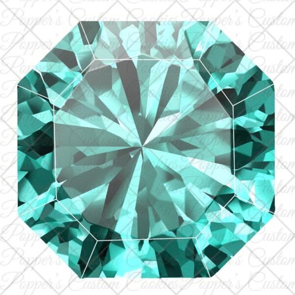 Gem, Radiant Cut, Emerald