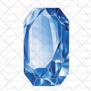 Gem, Scissor Cut, Topaz