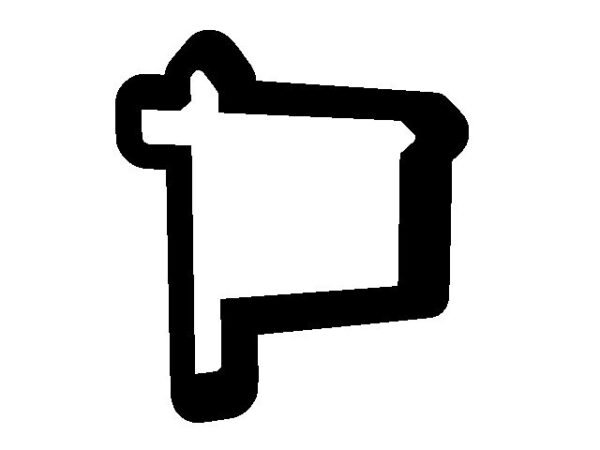 Colonial Post Sign STL FIle, 3.5 inch