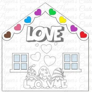 Valentine's Day Gingerbread House PYO