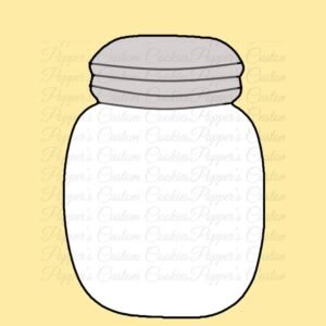 Jar, Magic Template, Gray Lid