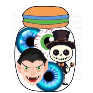 Jar, Halloween Friends & Eyeballs