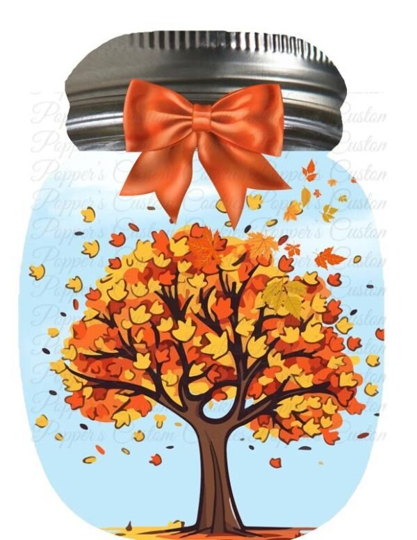 Jar, Autumn Tree