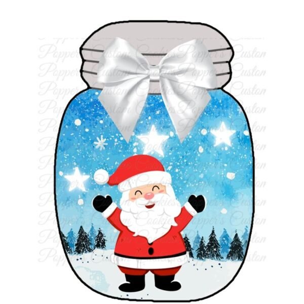 Jar, Santa & Stars