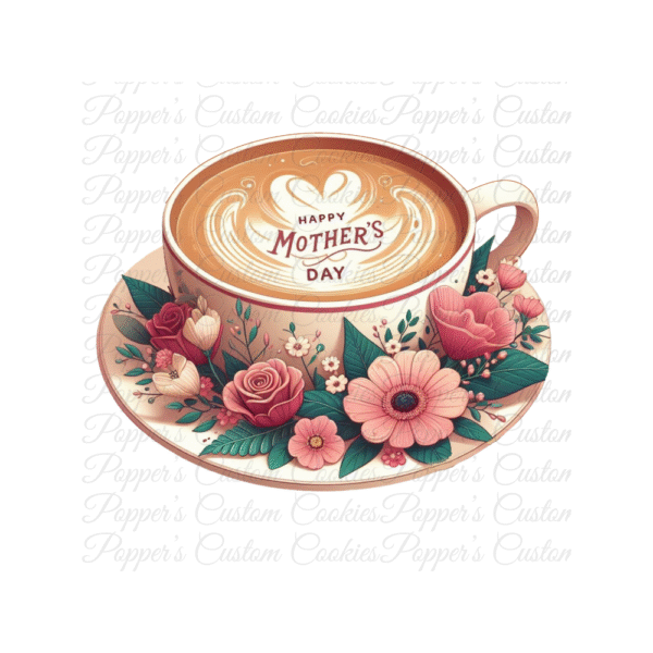 Mother's Day Teacup, Pink, Happy Mother's Day