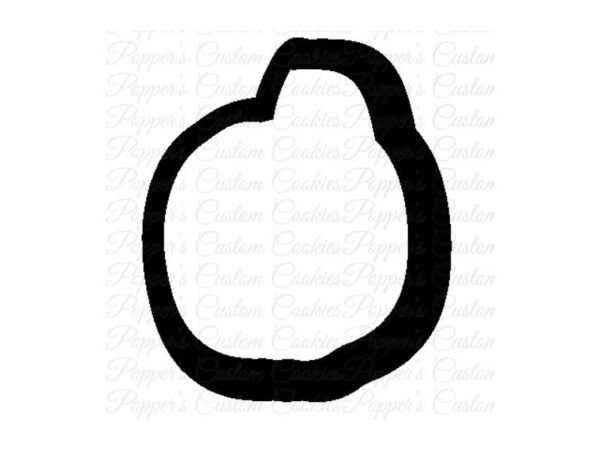 Pumpkin & Leaf STL File, 4 inch