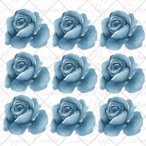 Blue Rose Transfers