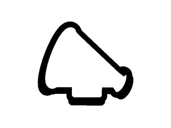 Megaphone STL File, 3 inch