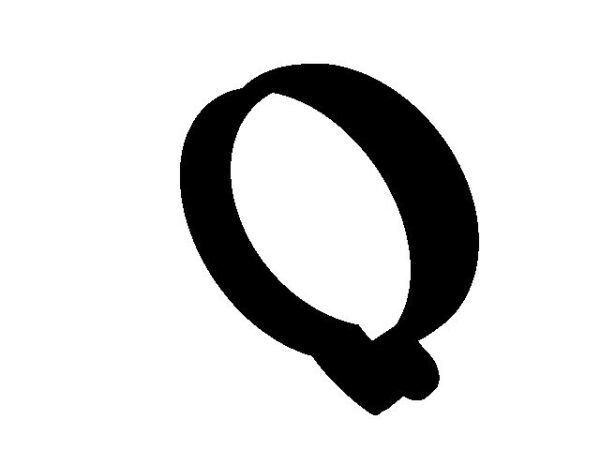 Speech Bubble STL File, 3.25 inch