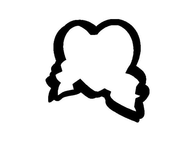 Valentine's Day, Heart Banner STL File, 3.5 inch
