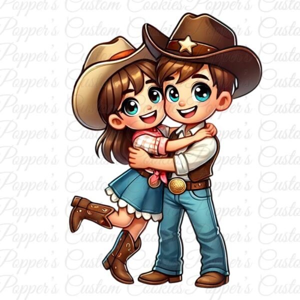 Valentine's Day, Cowboy & Cowgirl