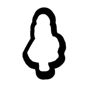 Bride STL File, 4 inch