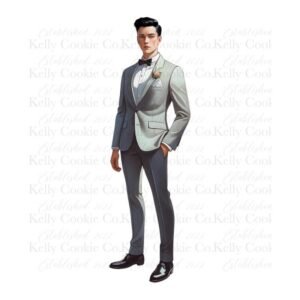 Groom, Black, Fair