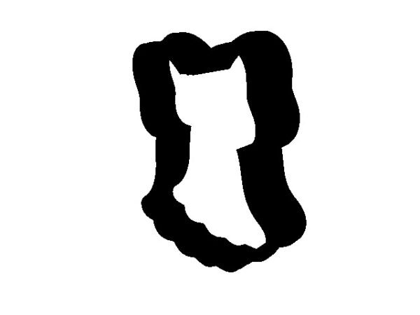 Bow Ghost STL File, 3.5 inch
