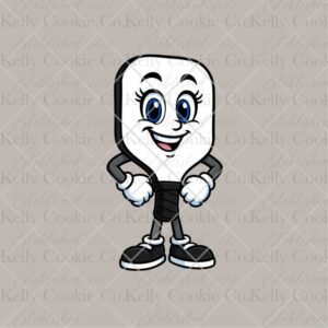 Pickleball Paddle, Gal Magic Template