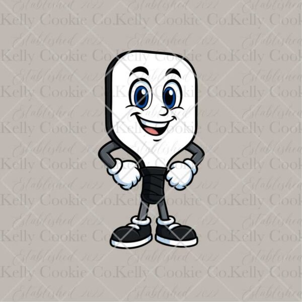 Pickleball Paddle, Guy Magic Template