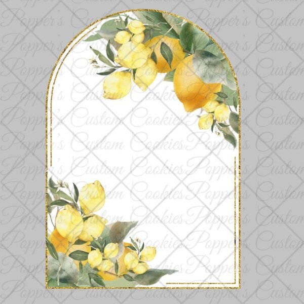 Arch, Short Magic Template, Lemon