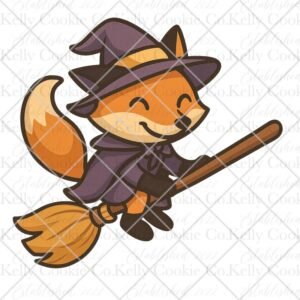 Cute Halloween Animals, Foxwitch