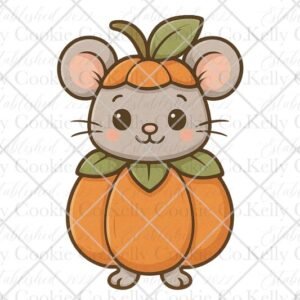 Cute Halloween Animals, Jack-o-Mouse