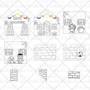 Halloween Gingerbread House PYO Bundle