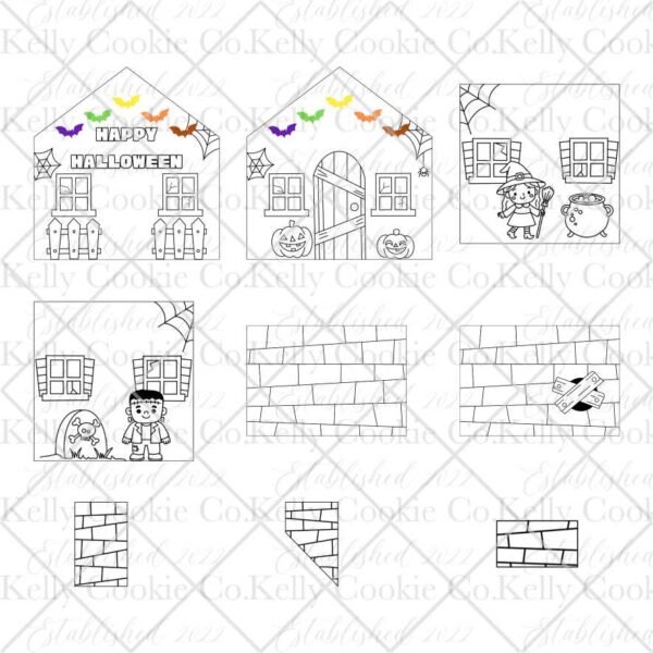 Halloween Gingerbread House PYO Bundle