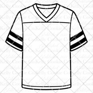 Football Jersey Magic Template, Body & Sleeves