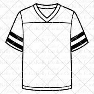 Football Jersey Magic Template Collar, Sleeve & Waist Trim