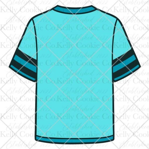 Football Jersey for Canva, Back