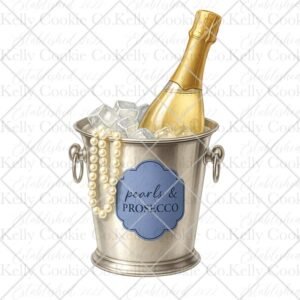 Pearls & Prosecco Champagne Bucket, Blue Label