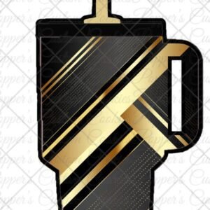Cold Cup, Black & Gold