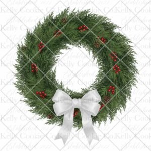 Wreath Magic Template, Bow