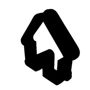 Mug Hugger, House STL File, 2.5 inch