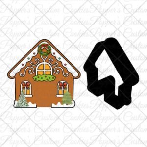 Mug Hugger, Gingerbread House & STL File, 2.5 inch