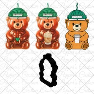 Bear Cup Image & STL File Bonus Bundle