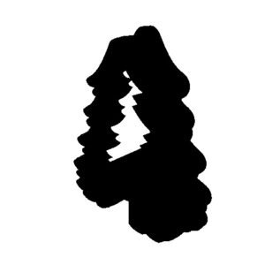 Mug Hugger, Tree STL File, 2.75 inch