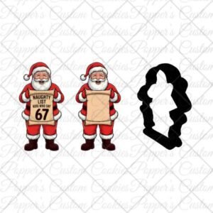 Santa's List Image & STL File Bundle