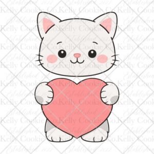 Sweetheart Cat Cookie Set