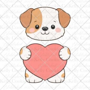 Sweetheart Dog Cookie Set
