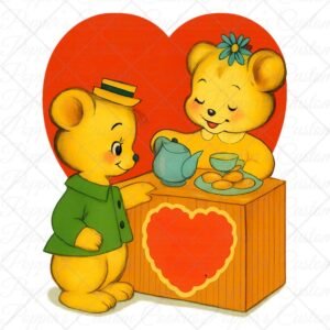 Valentine's Cookie Bear, Red